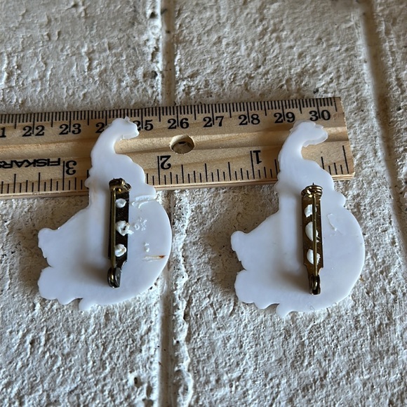 ๐ Republican Party Elephant Vintage Lapel Pins set of 2 - Picture 3 of 3